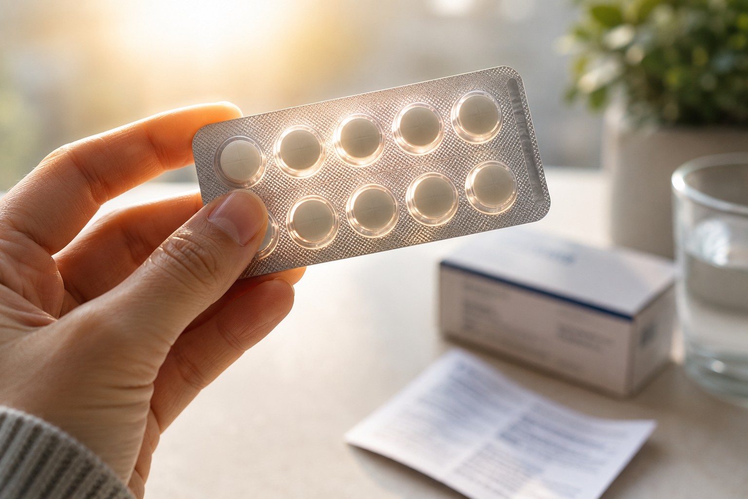 El color del blíster y su función en la protección del medicamento 3 blisters 3