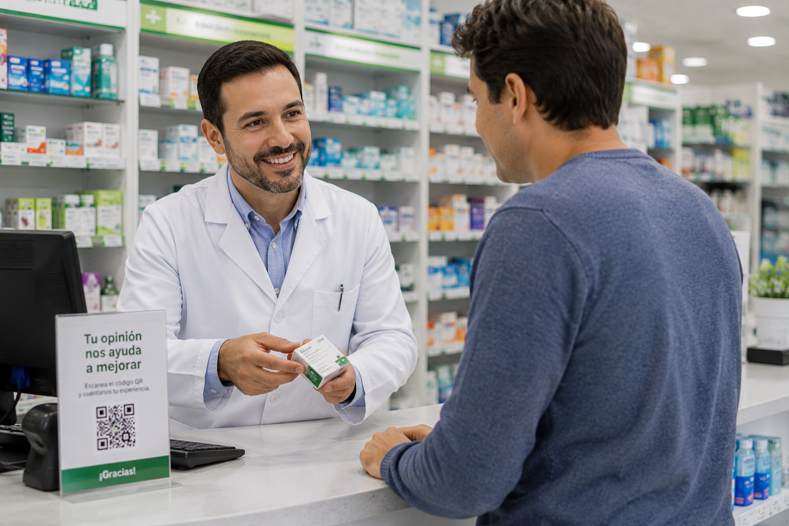 El poder de la recomendación, los clientes satisfechos son promotores de la farmacia 3 farmacia 2